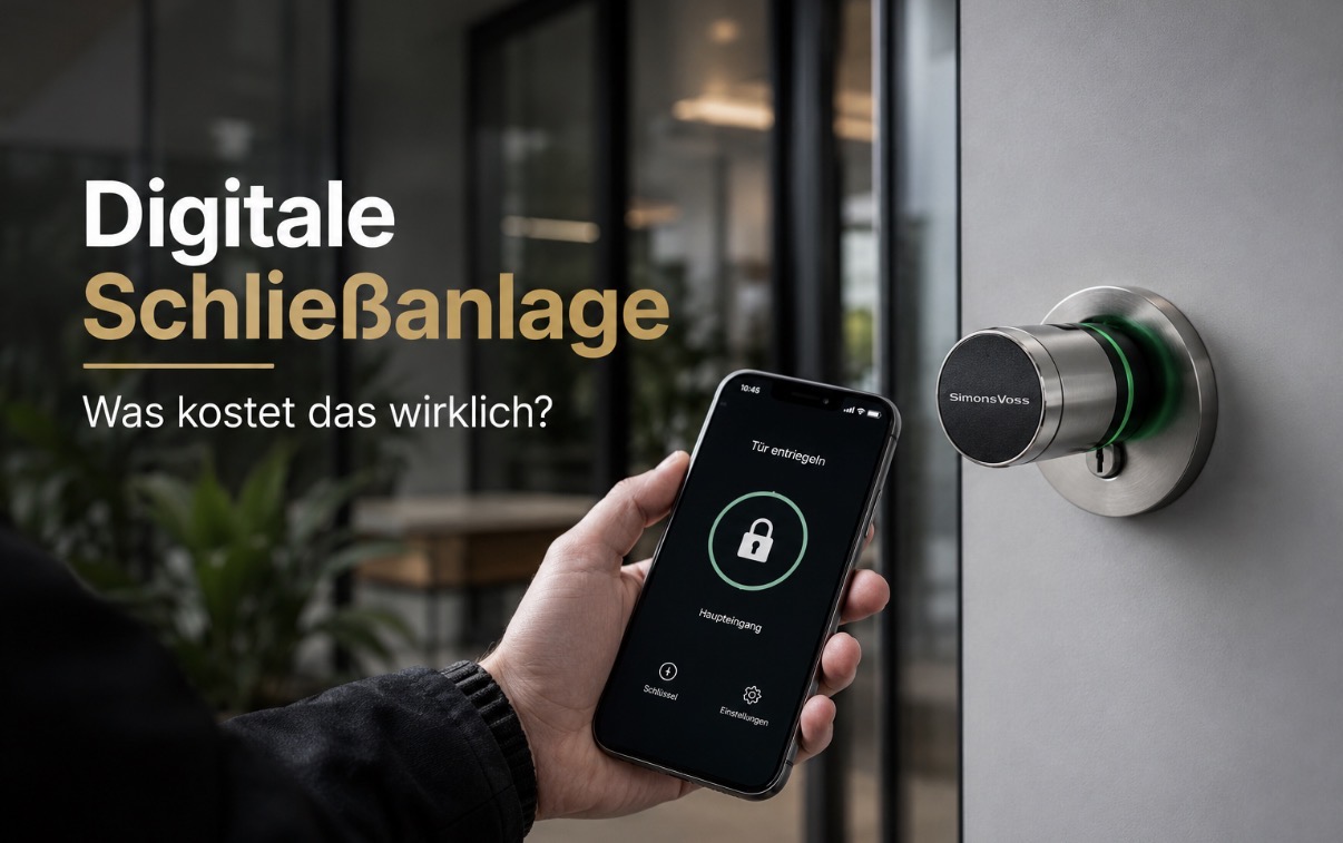 Digitale Schließanlage: Was kostet das wirklich? Kosten & Kalkulation 2024