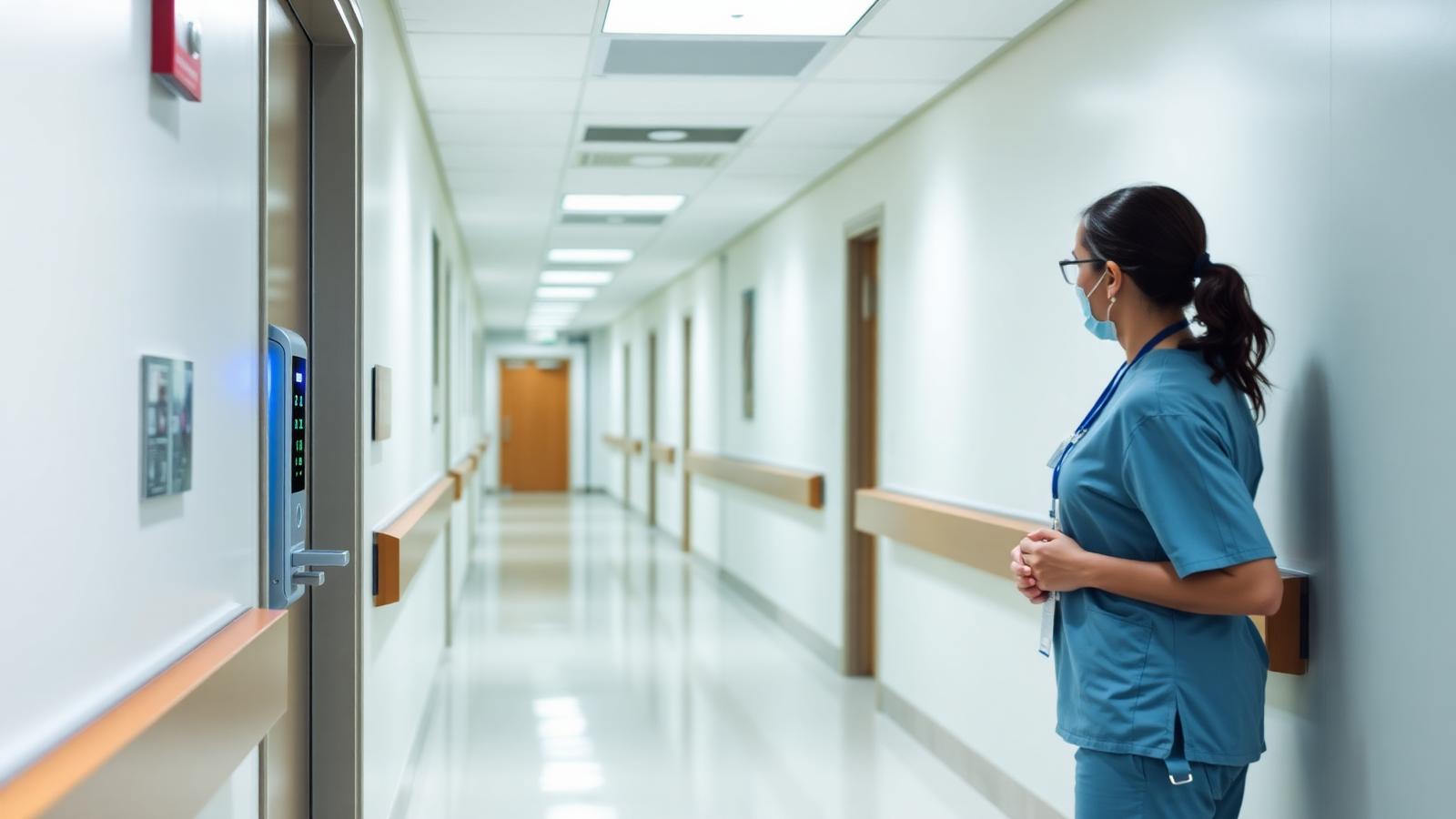 Digitale Schließanlage für Krankenhäuser: Sicherheit, Hygiene und KRITIS-Pflicht