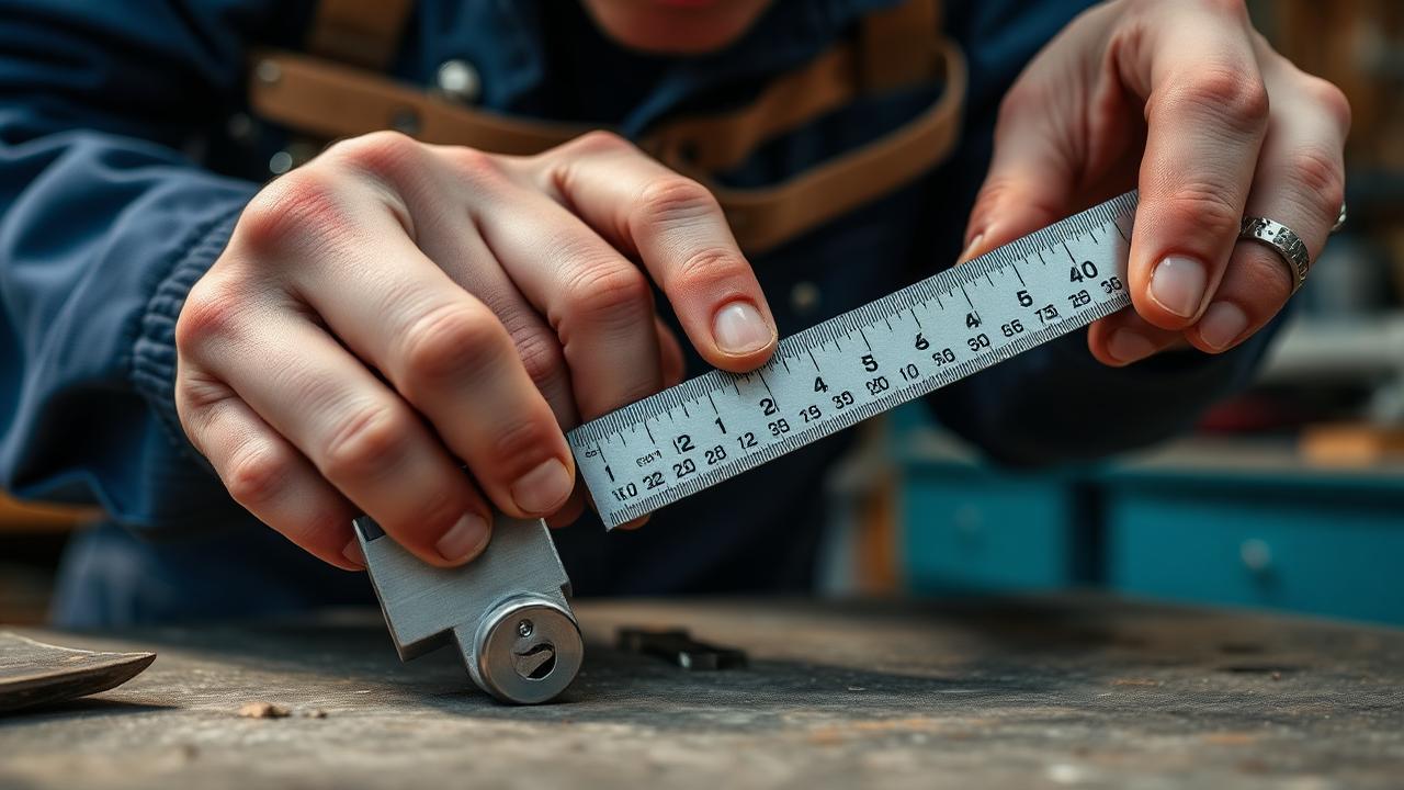 Schließzylinder richtig ausmessen: Anleitung in 5 Schritten